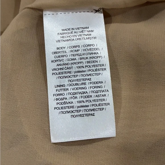 Ralph Lauren Beige Short Sleeve Dress - Picture 5 of 6